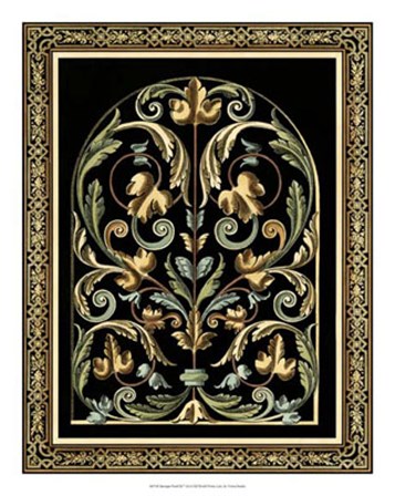 Baroque Panel III by Vision Studio art print