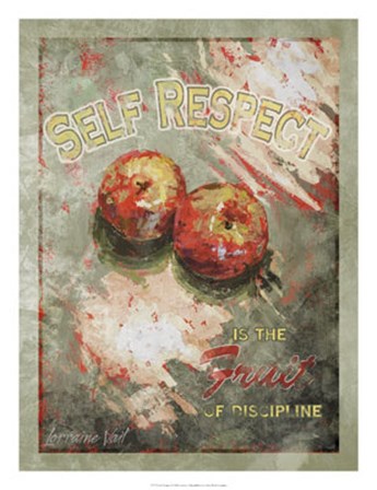Self Respect by Lorraine Vail art print