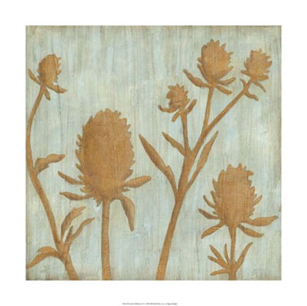Golden Wildflowers IV by Megan Meagher art print
