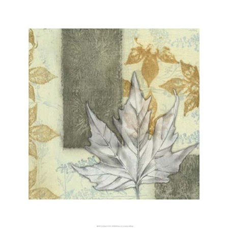 Leaf Repeat I by Jennifer Goldberger art print