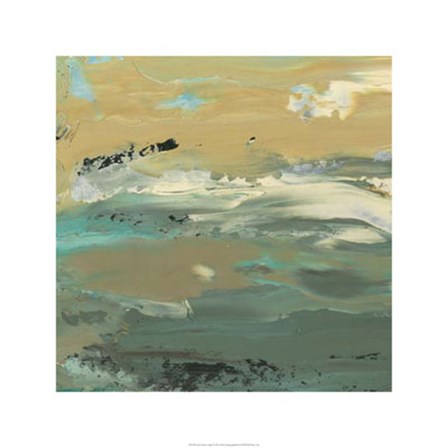 Green Water&#39;s Edge I by Alicia Ludwig art print