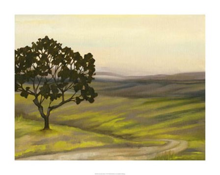 Road in the Valley I by Jennifer Goldberger art print
