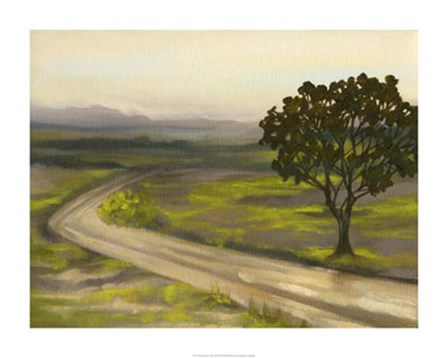 Road in the Valley II by Jennifer Goldberger art print