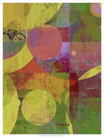 Vibrant Ellipses I by Ricki Mountain art print