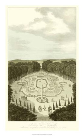 Garden at Versailles I by Vision Studio art print