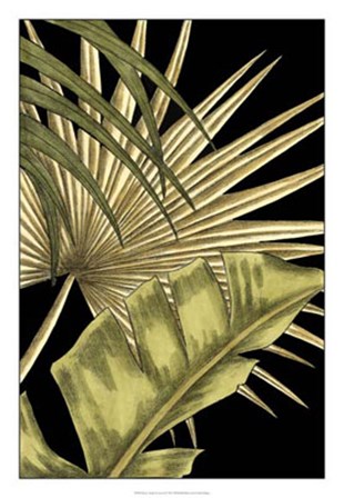 Rustic Tropical Leaves II by Ethan Harper art print