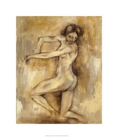 Nude Figure Study III by Jennifer Goldberger art print