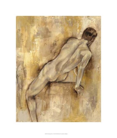 Nude Figure Study VI by Jennifer Goldberger art print