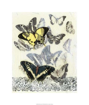 Butterfly Habitat I by Jennifer Goldberger art print