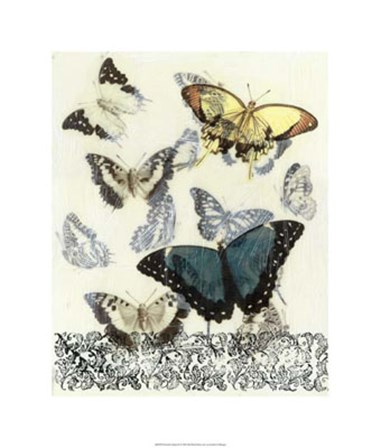 Butterfly Habitat II by Jennifer Goldberger art print