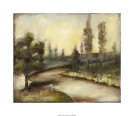 Misty Morning I by Jennifer Goldberger art print