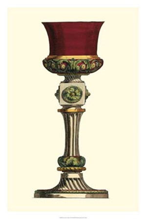De La Fosse Goblet I by Charles de La fosse art print