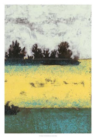 Hedges II by Jennifer Goldberger art print