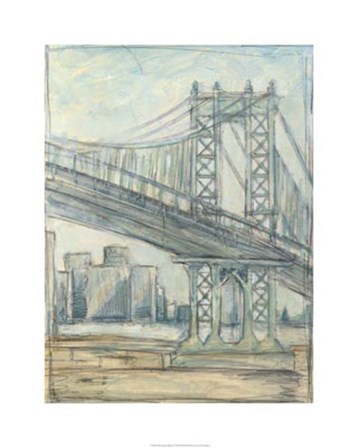 Metropolitan Bridge II by Ethan Harper art print