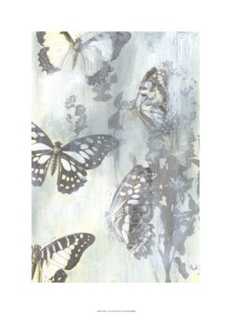 Flutter I by Jennifer Goldberger art print