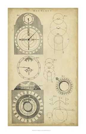Clockworks I by C.E. Chambers art print