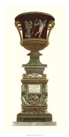 Vase on Pedestal II by Giovanni Battista Piranesi art print