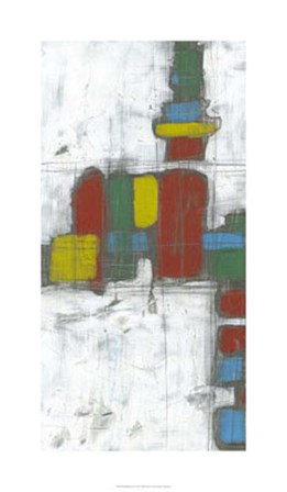 Building Blocks I by Jennifer Goldberger art print