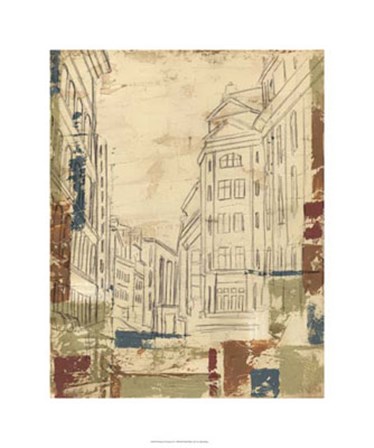 Streets of Downtown II by Ethan Harper art print