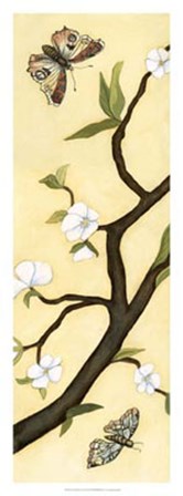Eastern Blossom Triptych I by Megan Meagher art print