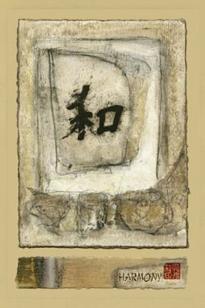 Mini-Chinese Series-Harmony III by Mauro art print