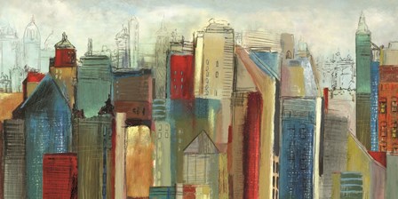 Sunlight City by Tom Reeves art print