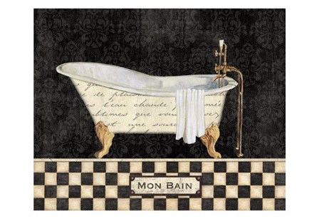 French Bathtub I by NBL Studio art print