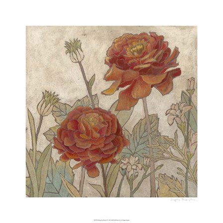 Rising Sun Blooms II by Megan Meagher art print