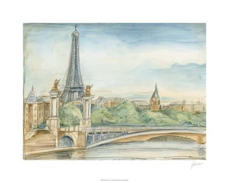 Parisian View by Ethan Harper art print
