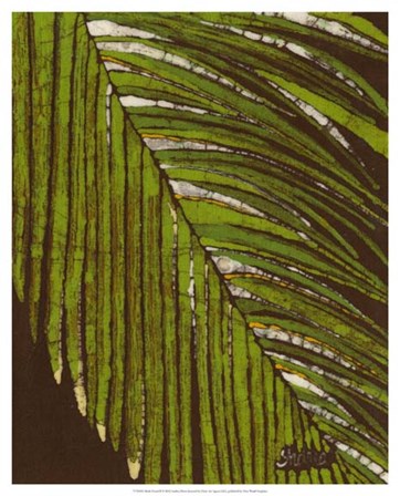 Batik Frond II by Andrea Davis art print