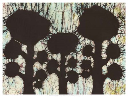 Batik Hedges I by Andrea Davis art print
