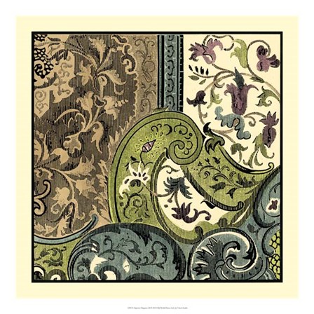 Tapestry Elegance III by Vision Studio art print