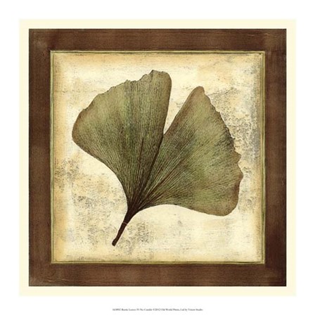 Rustic Leaves IV - No Crackle by Vision Studio art print