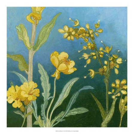 Azure Blooms I by Megan Meagher art print