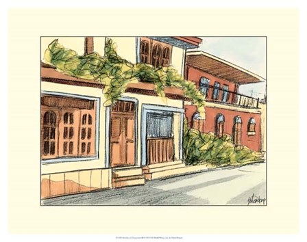 Sketches of Downtown III by Ethan Harper art print