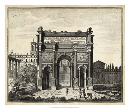 Arch at the Roman Forum art print
