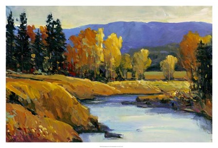 Purple Mountain View II by Timothy O&#39;Toole art print