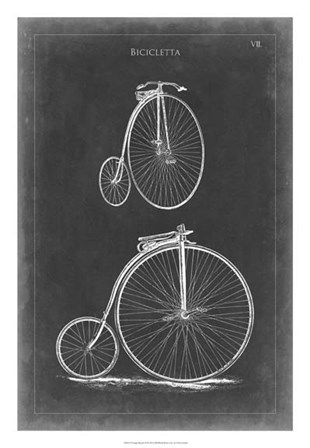 Vintage Bicycles II by Vision Studio art print