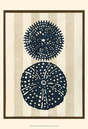 Sea Life Silhouette II by June Erica Vess art print