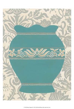 Pottery Patterns IV by June Erica Vess art print