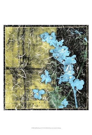 Small Floral Imprint II by Jennifer Goldberger art print