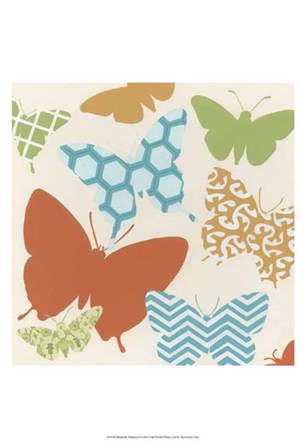 Butterfly Patterns II by June Erica Vess art print