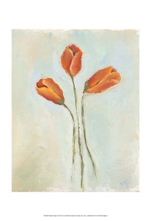 Painted Tulips II by Liz Nichols art print