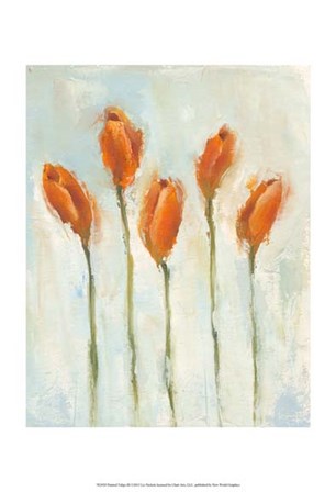 Painted Tulips III by Liz Nichols art print
