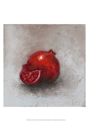 Painted Fruit I by Liz Nichols art print