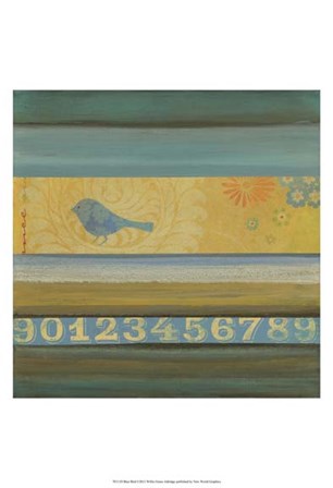Blue Bird by W Green-Aldridge art print