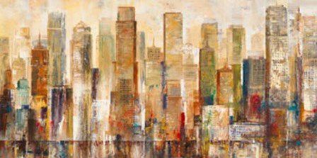 City Limits by Georges Generali art print