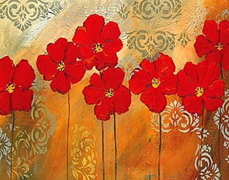 Red Symphony I by Lilian Scott art print