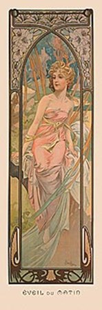 Eveil Du Matin by Alphonse Mucha art print