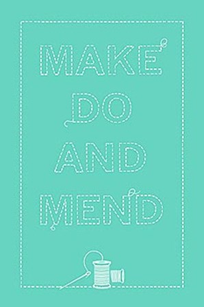 Make Do and Mend by The Vintage Collection art print